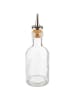 APS Essig- & Ölflasche in transparent, 5 x 5 cm, H:15,5 cm, Glas