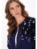 faina Women Cardigan in navy