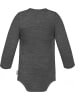 Normani Outdoor Sports Baby Merino Body Langarm Auckland in Anthrazit
