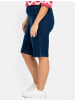 sheego Bermudas in dark blue denim