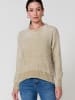 KOROSHI Women's chenille knit jersey solid in beige