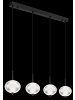 Globo lighting Hängeleuchte "AIDA" in black