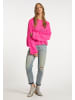 IZIA Damen Strickhoodie in Pink