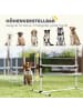 Pawhut Hunde Agility Set Weiß Kunststoff
