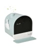 Pawhut Katzentoilette 43L x 44B x 47H cm