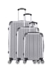 WAVE PARIS 3 tlg. Kofferset DENALI in HeLgrau (95L/64L/37L)