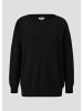 s.Oliver Strickpullover langarm in Schwarz