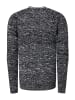 Rusty Neal Strick mit Muster Rundhals-Pullover in Schwarz