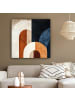 MuchoWow Leinwand Bilder Cognac