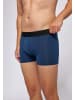 SNOCKS Boxershorts ohne Logo aus Bio-Baumwolle Blau 6 Stück