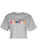 ellesse Ralia Crop-T-Shirt Grauer Melange
