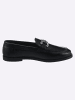 Heine Slipper in schwarz