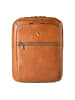 Jekyll & Hide Business-Rucksack RFID Schutz Leder 36 cm Laptopfach in tan