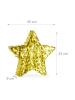 relaxdays Pinata Stern in Gold