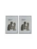 relaxdays 24 x Bilderrahmen "A4" in Silber