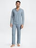 Calida Pyjama in ashley blue