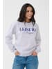 Kaffe Sweatshirt KAjamie Loose fit in Light Grey Melange