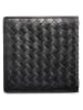 mano Don Luca - Geldbörse 10.5 cm (schwarz) in schwarz