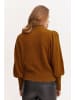 PULZ Jeans Strickjacke PZASTRID LS Cardigan 50206914 in braun