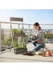 relaxdays Vertikalbeet in Grau - (B)60 x (H)140 x (T)50 cm