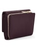 Lazarotti Bologna Leather XL Geldbörse mit Zip-Around Fach Leder 14 cm burgundy