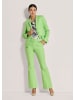 MADELEINE Einreihiger Blazer in Struktur-Qualität in kiwi