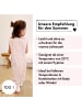 Räuberella Sommer-Schlafsack mit Füßen Blütenranke in Rosé. - 70cm