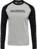 Hummel T-Shirt Raglanärmel Hmllegacy Lebensstil Erwachsene in GREY MELANGE