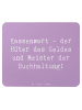 Mr. & Mrs. Panda Mouse Pad Spruch Kassenwart Meister mit Spruch in Lavendeltraum