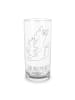 Mr. & Mrs. Panda Wasserglas Fuchs Mama mit Spruch in Transparent
