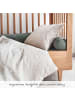 Julius Zöllner Bettwäsche-Set Jersey 100 x 135 / 40 x 60 in beige,white