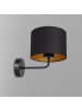 Licht-Erlebnisse Wandlampe (B)18 x (H)24 cm in Schwarz GoldSchwarz Gold