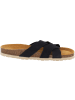 Palado Pantoletten Torna Premium Leather in Dunkelblau