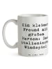 Mr. & Mrs. Panda Geschenktasse Spruch Italienisches Windspiel mi... in Weiß