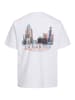 JACK & JONES PLUS T-shirt in Bright White