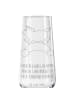 Mr. & Mrs. Panda Sektglas Einhorn Regenbogen mit Spruch in Transparent