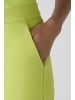 Oui Jerseyhose FEYLIA Slim Fit, cropped in macawa green