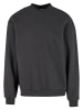 Urban Classics Sweatshirt FLUFFY in Grau