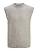 Jack & Jones Weste in Light Grey Melange