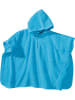 Erwin Müller Frottier Kinder-Poncho mit Kapuze in türkis