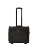 D&N Business - 2-Rollen Businesstrolley 46 cm Polyester (schwarz) in schwarz