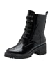 Marco Tozzi Stiefelette in BLACK PAT.