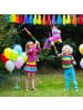 relaxdays 3tlg. Pinata Set "Schatzkiste" in Bunt