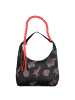 Desigual Schwarz Polyurethan Damen Handtasche