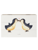 Mr. & Mrs. Panda Schatulle Pinguin Liebe ohne Spruch in Weiß