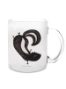 Mr. & Mrs. Panda Große Teetasse Stinktier Handstand ohne Spruch in Transparent