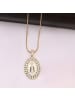 XCOAST Halskette mit Jungfrau-Maria-Anhänger - 18K vergoldet