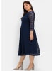 sheego Abendkleid in marine