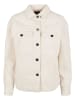 Urban Classics Urban Classics Damen Ladies Oversized Shirt Jacket in whitesand