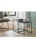 ebuy24 Couchtisch Karin Schwarz 38 x 38 cm